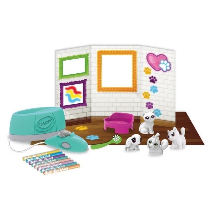 Coloriage - CRAYOLA - Washimals Spray Boutique - Vaporise et colore tes animaux! Des 3 ans Coloriage - CRAYOLA - Washimals Spray Boutique - Vaporise et colore tes animaux! Des 3 ans
