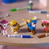 Washimals - Mes animaux a colorier - CRAYOLA - 4 animaux Pat'Patrouill