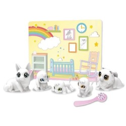 Coloriage - CRAYOLA - Washimals Baby Pets Nursery Pack - Famille lavab