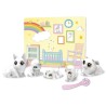 Coloriage - CRAYOLA - Washimals Baby Pets Nursery Pack - Famille lavab