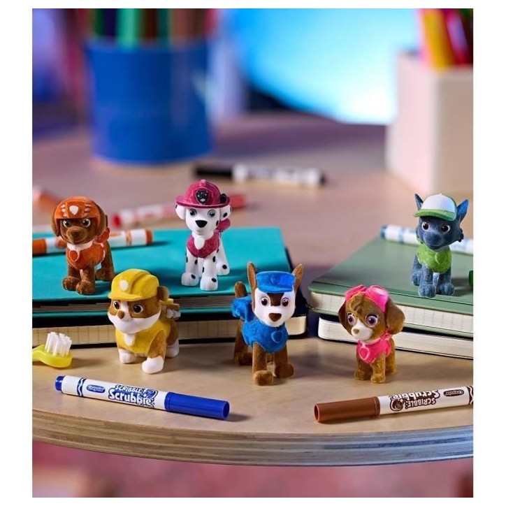 Washimals - Mes animaux a colorier - CRAYOLA - Super Set 8 animaux Pat'Patrouille - Des 3 ans Washimals - Mes animaux a colorier - CRAYOLA - Super Set 8 animaux Pat'Patrouille - Des 3 ans