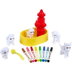 Washimals - Mes animaux a colorier - CRAYOLA - 5 animaux Pat'Patrouill