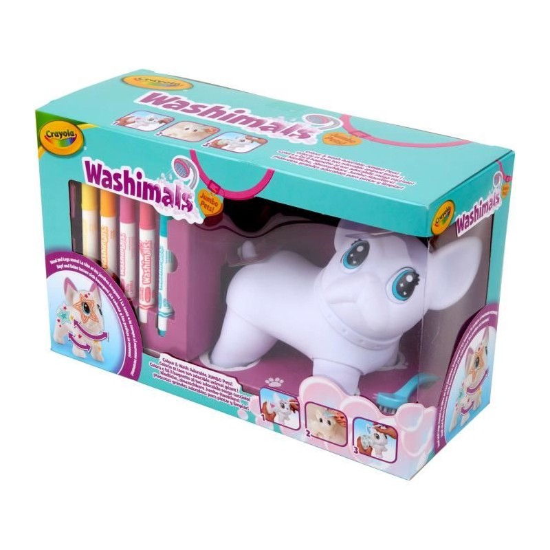 Coloriage - CRAYOLA - Washimals Jumbo Dog - Chien géant lavable a per Coloriage - CRAYOLA - Washimals Jumbo Dog - Chien géant lavable a per