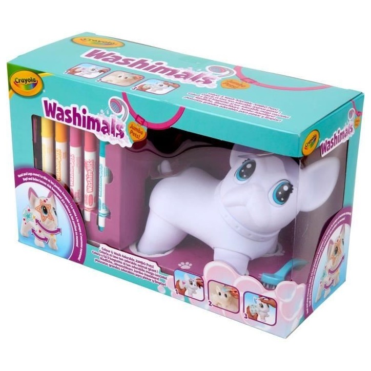 Coloriage - CRAYOLA - Washimals Jumbo Dog - Chien géant lavable a personnaliser! Des 3 ans Coloriage - CRAYOLA - Washimals Jumbo Dog - Chien géant lavable a personnaliser! Des 3 ans