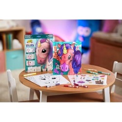 Créatif - CRAYOLA - POPS 3D Mystical - Dessins 3D faciles a réaliser