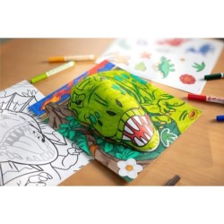 Créatif - CRAYOLA - POPS 3D Dinosaurs - Fabuleux dessins 3D de dinosa