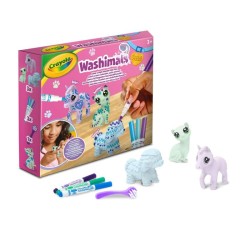 Jeu créatif - Crayola - Washimals - 3 animaux pastel - Pour enfants a