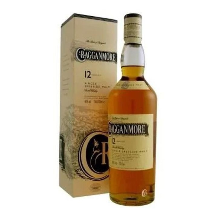 Cragganmore Single Malt Scotch - Whisky 12 ans - 40,0 % Vol. - 70 cl