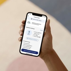 Presse a chaud - CRICUT - EasyPress 3 - Bleu - Plaque chauffante de 23