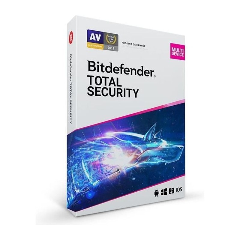 Bitdefender Total Security 2022 – 5 appareils Bitdefender Total Security 2022 – 5 appareils