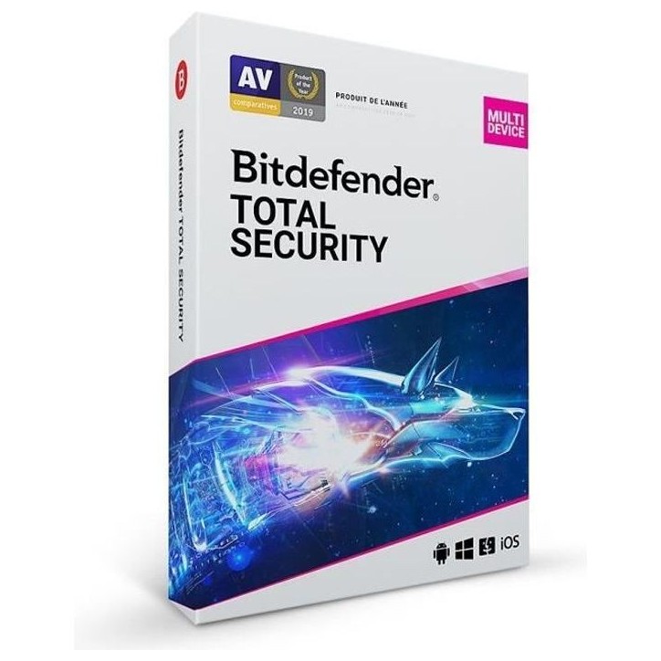 Bitdefender Total Security 2022 – 5 appareils Bitdefender Total Security 2022 – 5 appareils