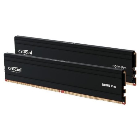 Mémoire RAM - CRUCIAL - DDR5 PRO - Kit 64 Go (2 x 32 Go) - 5600 M