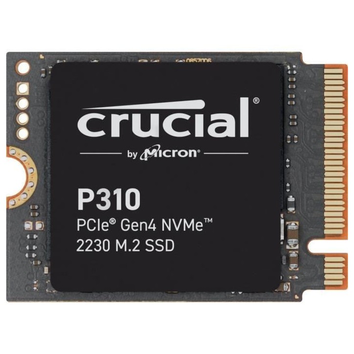 Disque SSD Interne - CRUCIAL - P310 2To PCIe Gen4 2230 NVMe M.2 SSD (CT2000P310SSD2) Disque SSD Interne - CRUCIAL - P310 2To PCIe Gen4 2230 NVMe M.2 SSD (CT2000P310SSD2)