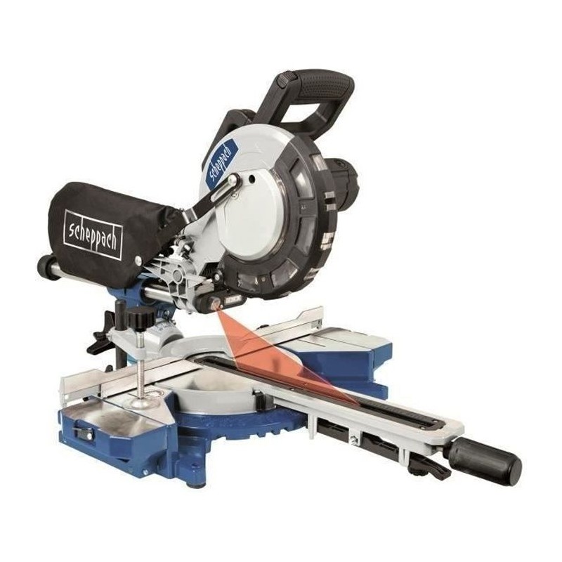 Scie a onglet radiale électrique SCHEPPACH 216 mm HM81LXU - 2000 W - Scie a onglet radiale électrique SCHEPPACH 216 mm HM81LXU - 2000 W -