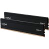 CRUCIAL Mémoire RAM DDR5 PRO - Kit 128GB (2 x 64GO) - 5600 MT/s - CL4