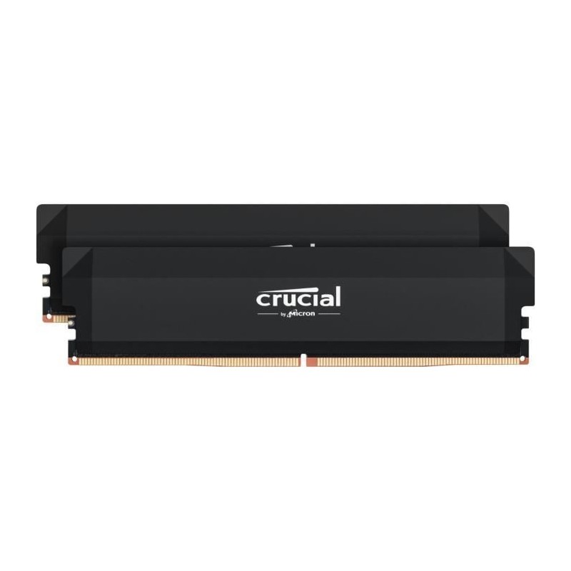 CRUCIAL Mémoire RAM DDR5 PRO - Overclocking Edition - Kit 64GB (2 x 3 CRUCIAL Mémoire RAM DDR5 PRO - Overclocking Edition - Kit 64GB (2 x 3