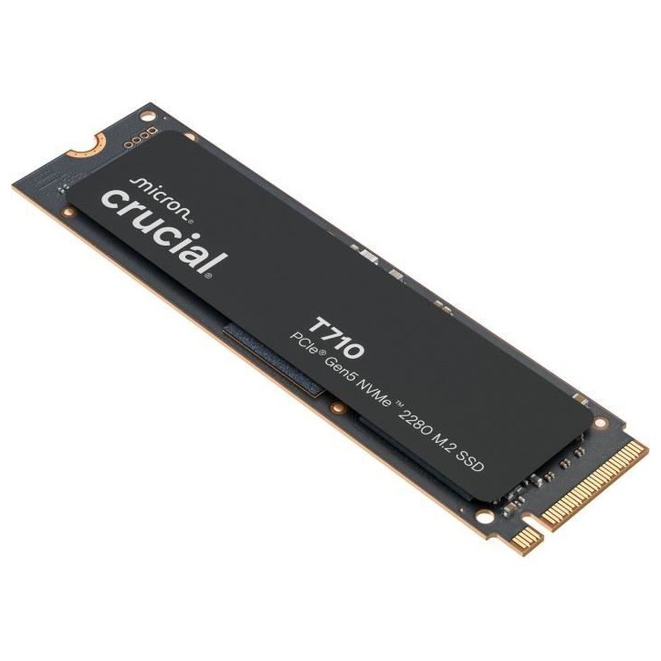 CRUCIAL - SSD interne - T710 - 4 To - PCIe Gen5 NVMe M.2 CRUCIAL - SSD interne - T710 - 4 To - PCIe Gen5 NVMe M.2
