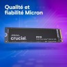 CRUCIAL - P510 - SSD interne - 2 To - PCIe Gen4 NVMe M.2 - Vitesse