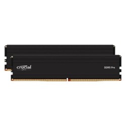 CRUCIAL Mémoire RAM DDR5 PRO - Kit 96GB (2 x 48GO) - 5600 MT/s - CL46
