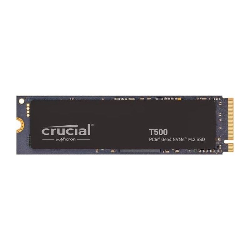 Crucial T500 SSD 2 To PCIe Gen4 NVMe M.2 SSD Interne Gaming, jusqu'a 7 Crucial T500 SSD 2 To PCIe Gen4 NVMe M.2 SSD Interne Gaming, jusqu'a 7