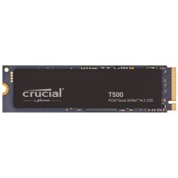 CRUCIAL - T500 - Disque SSD interne - 4 To - PCIe Gen4 NVMe M.2 -