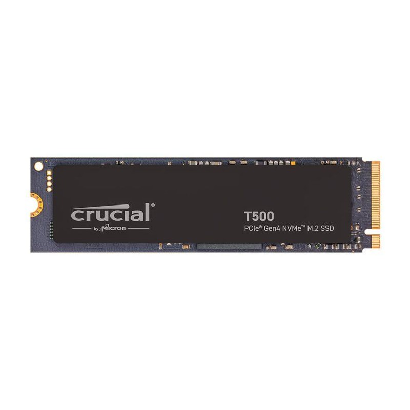 CRUCIAL - T500 - Disque SSD interne - 4 To - PCIe Gen4 NVMe M.2 - CRUCIAL - T500 - Disque SSD interne - 4 To - PCIe Gen4 NVMe M.2 -