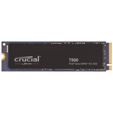 CRUCIAL - T500 - Disque SSD interne - 4 To - PCIe Gen4 NVMe M.2 -
