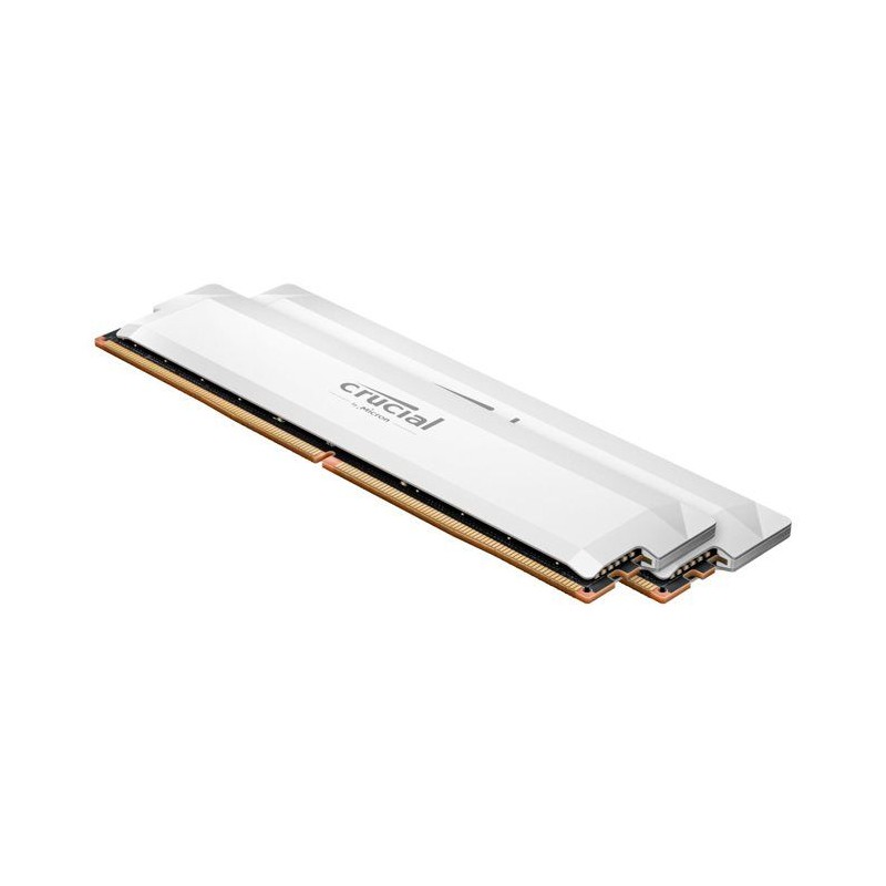 Mémoire RAM - CRUCIAL - DDR5 PRO Overclocking - Kit 32 Go (2x16 Go) Mémoire RAM - CRUCIAL - DDR5 PRO Overclocking - Kit 32 Go (2x16 Go)