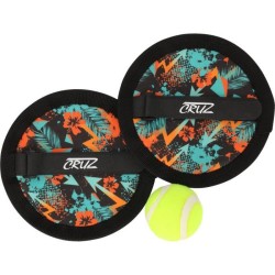 Set de balles d'attrape - CRUZ - Néoprene - Dragonne ajustable - Idé