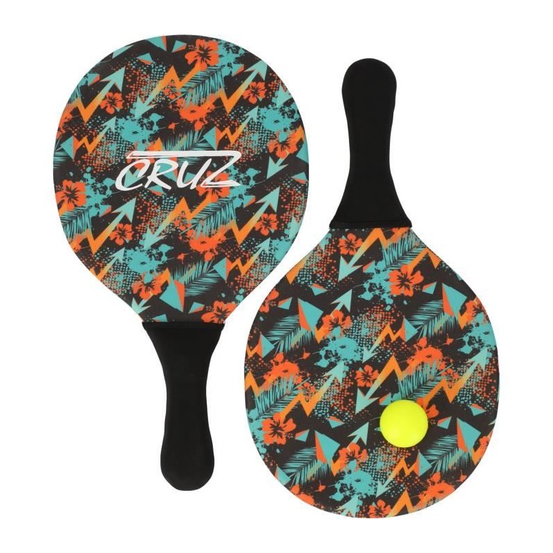 Set de pagaies - CRUZ - Néoprene - 2 pagaies + ballon - Pour piscine