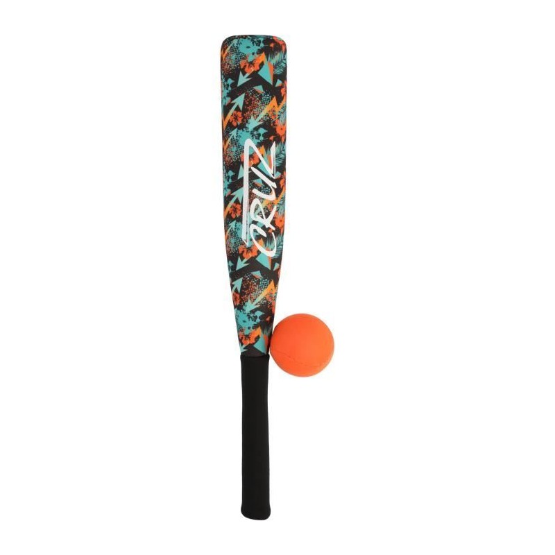 Set de baseball - CRUZ - Néoprene - Batte et balle en mousse - Sécur Set de baseball - CRUZ - Néoprene - Batte et balle en mousse - Sécur