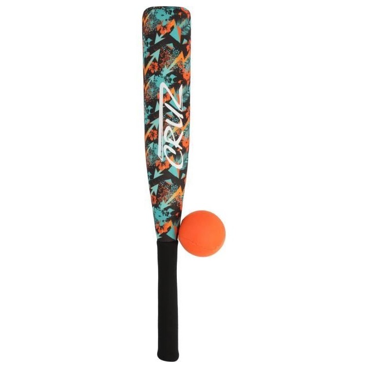 Set de baseball - CRUZ - Néoprene - Batte et balle en mousse - Sécurisé pour les enfants Set de baseball - CRUZ - Néoprene - Batte et balle en mousse - Sécurisé pour les enfants