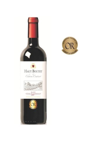 Haut Boutet du Château Cantinot 2020 Blaye Côtes de Bordeaux - Vin rouge de Bordeaux