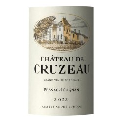 Château de Cruzeau 2022 Pessac-Léognan - Vin rouge de Bordeaux