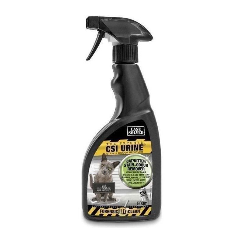 CSI URINE Spray 500ml - Pour chat et chaton CSI URINE Spray 500ml - Pour chat et chaton