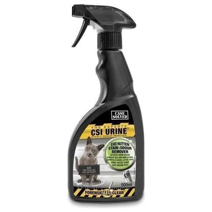 CSI URINE Spray 500ml - Pour chat et chaton CSI URINE Spray 500ml - Pour chat et chaton
