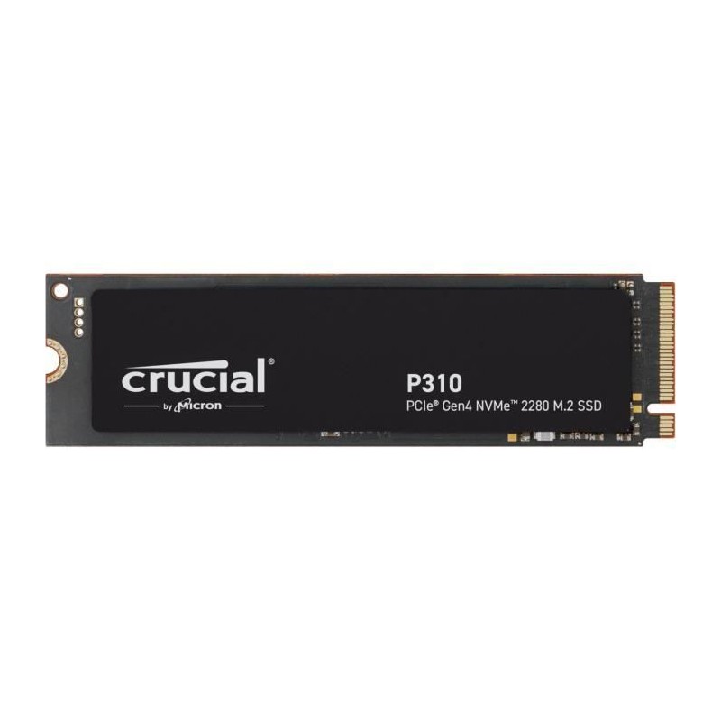 Disque SSD Interne - CRUCIAL - P310 1To PCIe Gen4 NVMe M.2 SSD (CT1000 Disque SSD Interne - CRUCIAL - P310 1To PCIe Gen4 NVMe M.2 SSD (CT1000