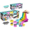 Canal Toys Lot de 3 Slime Shakers Modele aléatoire Cosmic ou Rainbow