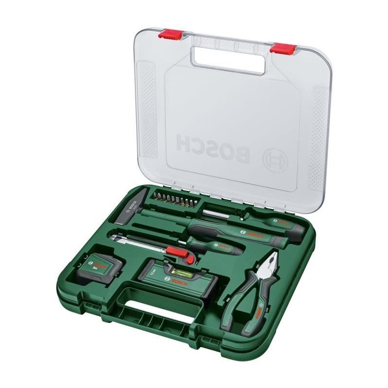 Bosch Set d'outils a main « Universal » 17 pieces (kit d'outils de r Bosch Set d'outils a main « Universal » 17 pieces (kit d'outils de r