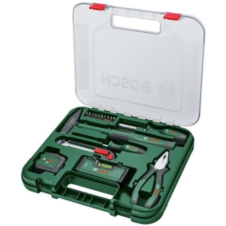Bosch Set d'outils a main « Universal » 17 pieces (kit d'outils de r