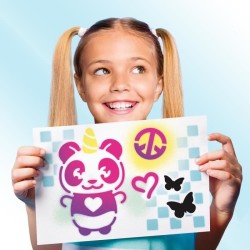 Canal Toys - Airbrush Art - Kit de Création de Posters avec spray él