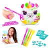 Canal Toys - Airbrush Plush - Baril Peluche Squish Néon avec Feutres