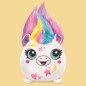 Canal Toys - Airbrush Plush - Peluche Squishy Hair'iffic  a coiffer et décorer avec spray électronique, feutres, -AIR 040- a