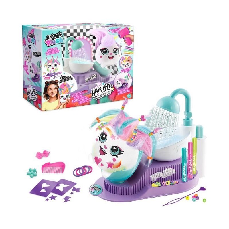 Canal Toys - Airbrush Plush - Salon de coiffure Hair'iffic - AIR 044 Canal Toys - Airbrush Plush - Salon de coiffure Hair'iffic - AIR 044