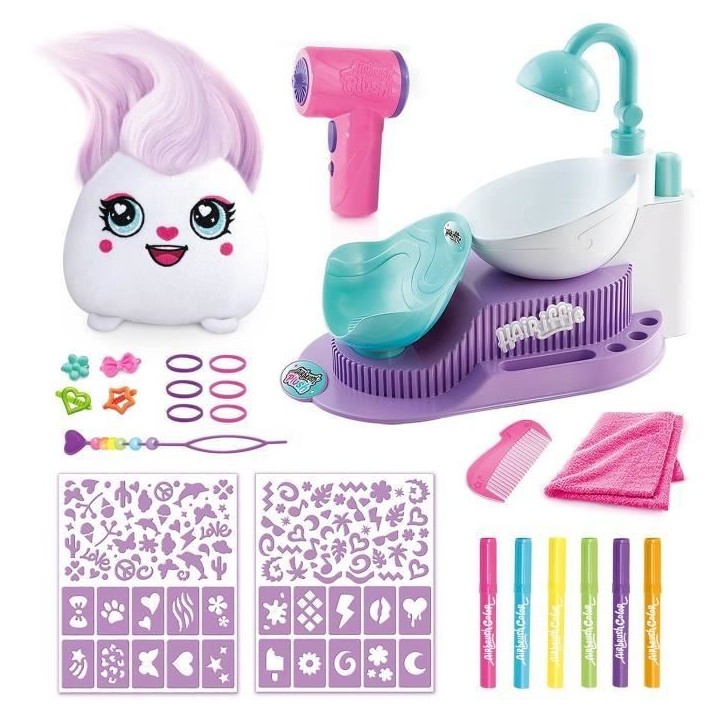 Canal Toys - Airbrush Plush - Salon de coiffure Hair'iffic - AIR 044 Canal Toys - Airbrush Plush - Salon de coiffure Hair'iffic - AIR 044