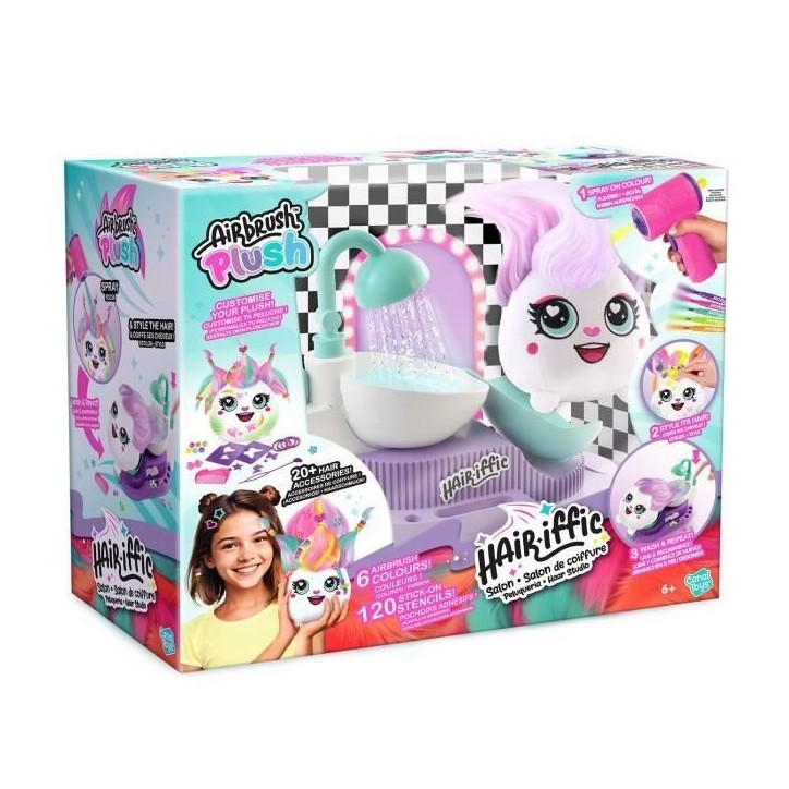 Canal Toys - Airbrush Plush - Salon de coiffure Hair'iffic - AIR 044 Canal Toys - Airbrush Plush - Salon de coiffure Hair'iffic - AIR 044