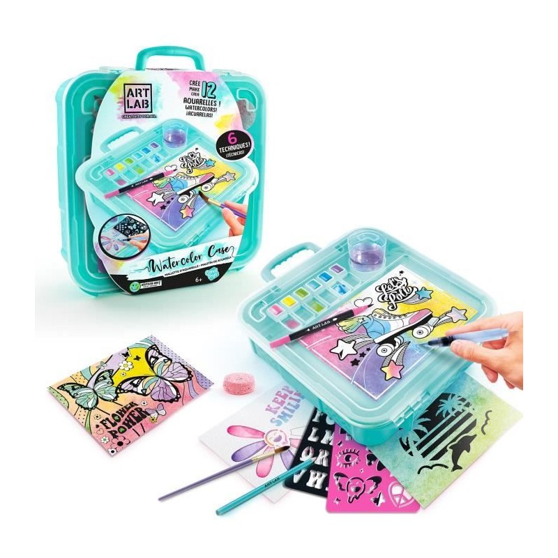 Canal Toys - Art Lab - Mallette d'Aquarelle - ART 012 Canal Toys - Art Lab - Mallette d'Aquarelle - ART 012
