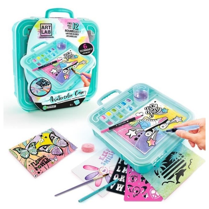 Canal Toys - Art Lab - Mallette d'Aquarelle - ART 012 Canal Toys - Art Lab - Mallette d'Aquarelle - ART 012
