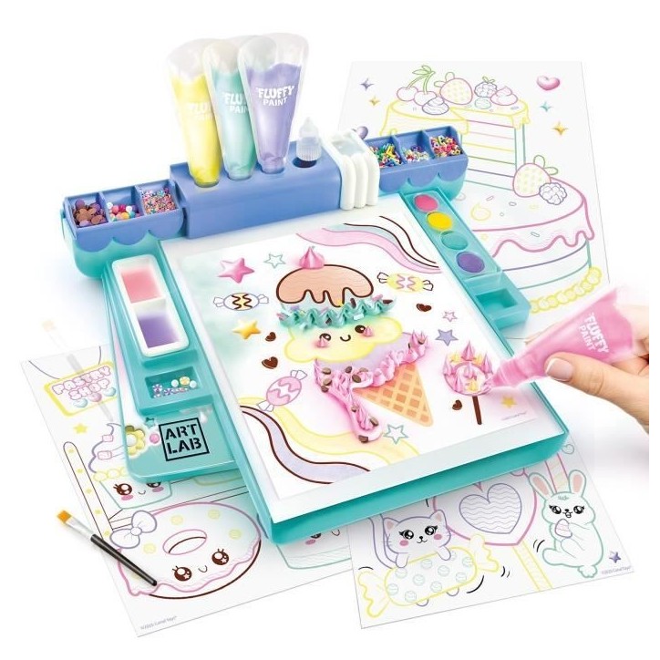 Canal Toys - Art Lab - Studio de Peinture Fluffy Paint - ART 017 Canal Toys - Art Lab - Studio de Peinture Fluffy Paint - ART 017