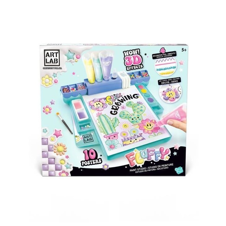 Canal Toys - Art Lab - Studio de Peinture Fluffy Paint - ART 017 Canal Toys - Art Lab - Studio de Peinture Fluffy Paint - ART 017